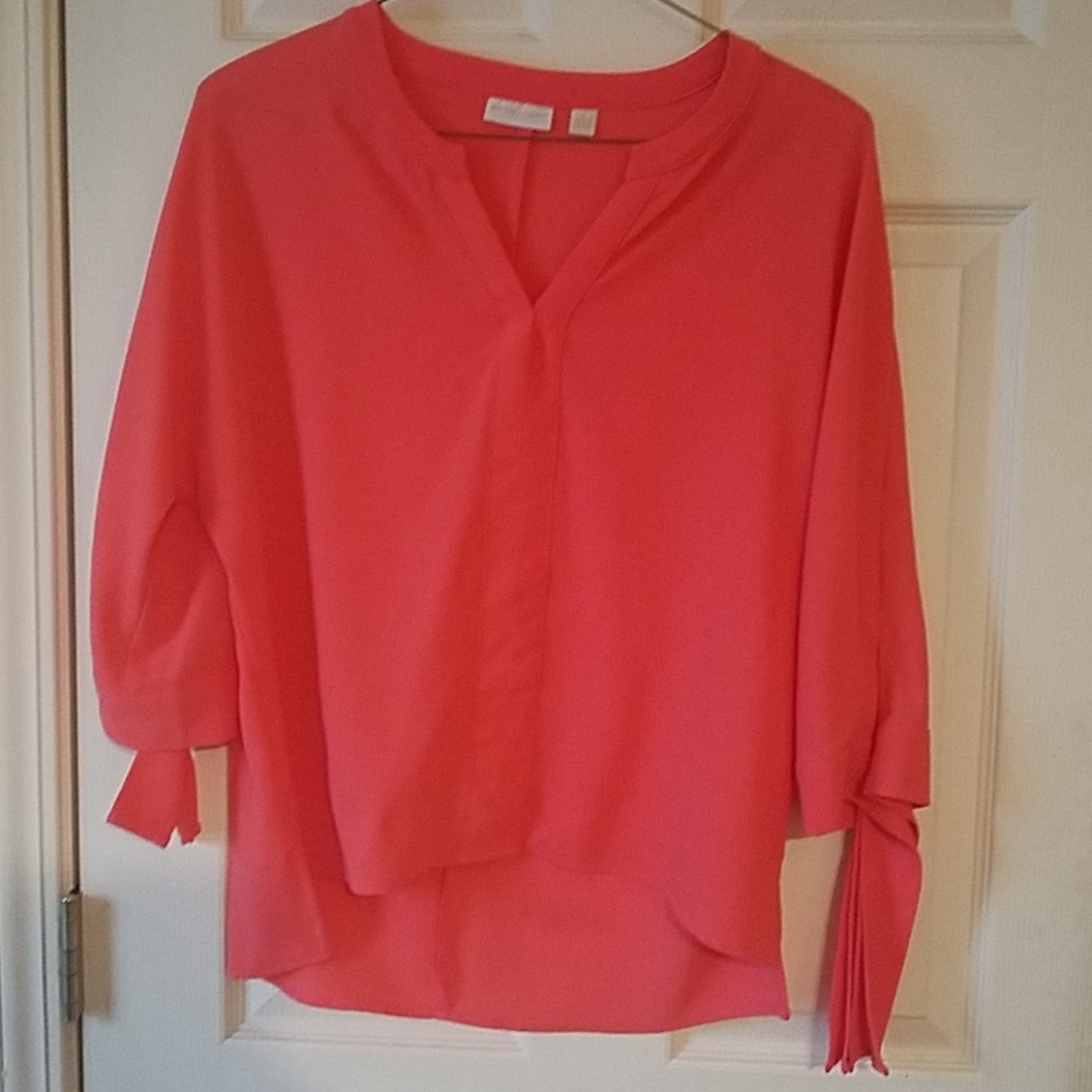 Cute coral blouse